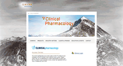 Desktop Screenshot of clinicalpharmacology-ip.com